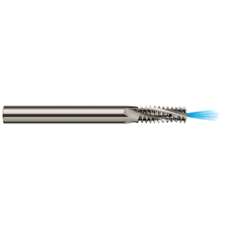 HARVEY TOOL Thread Milling Cutters - Multi-Form, 0.1450", Finish - Machining: Uncoated 17334